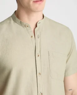 Regular Fit Cotton Blend Shirt