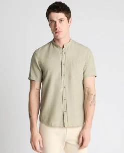 Regular Fit Cotton Blend Shirt