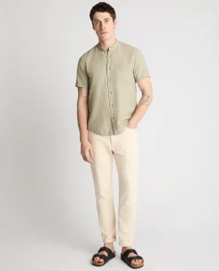Regular Fit Cotton Blend Shirt