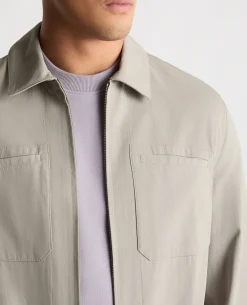 Regular Fit Cotton Utility Jacket