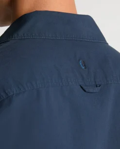 Regular Fit Cotton-Stretch Overshirt