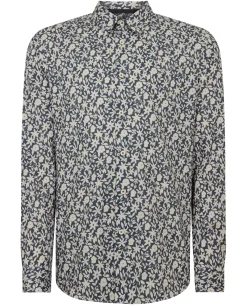 Regular Fit Floral Cotton Shirt