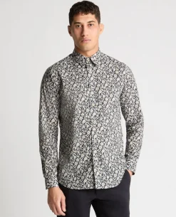 Regular Fit Floral Cotton Shirt