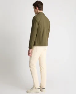 Regular Fit Seersucker Chore Jacket