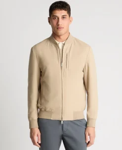 Regular Fit Showerproof Bomber Jacket