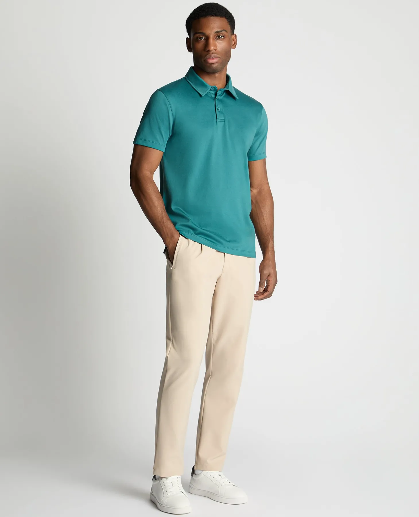 Relaxed Fit Cotton Jersey Polo