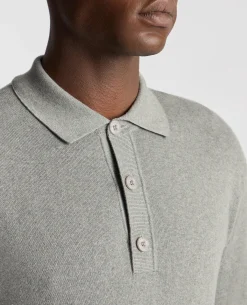 Relaxed Fit Cotton Knitted Polo