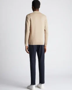 Relaxed Fit Long Sleeve Polo