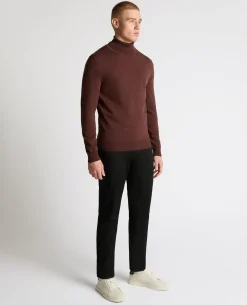 Roll Neck Cotton Sweater