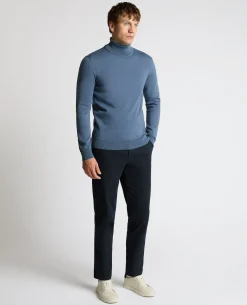 Roll Neck Cotton Sweater
