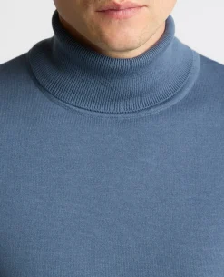Roll Neck Cotton Sweater