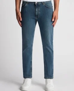 Roman Modern Straight Fit Cotton-Stretch Jean