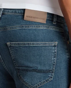 Roman Modern Straight Fit Cotton-Stretch Jean