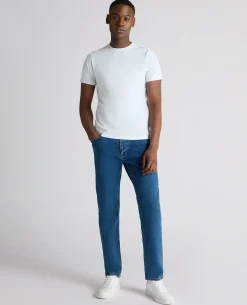 Roman Modern Straight Fit Cotton-Stretch Jean