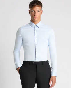 Slim Fit Contrast Detail Shirt