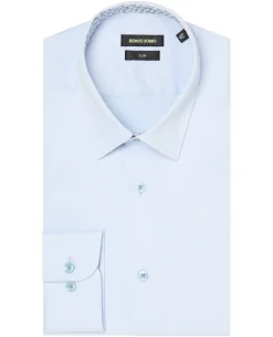 Slim Fit Contrast Detail Shirt