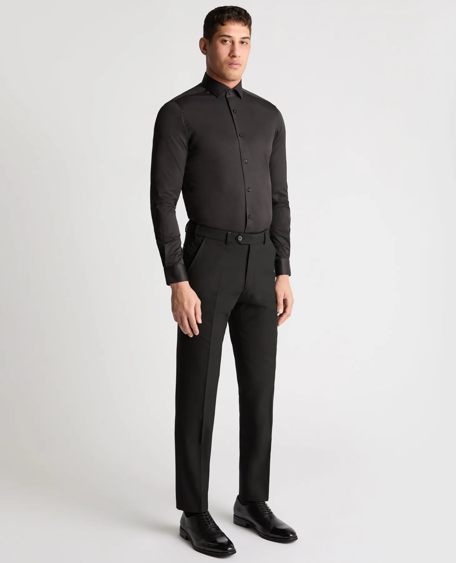 Slim Fit Cotton Stretch Shirt