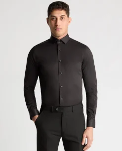 Slim Fit Cotton Stretch Shirt