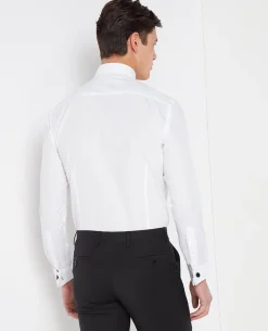 Slim Fit Cotton-Blend Shirt