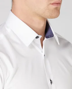 Slim Fit Cotton-Blend Shirt