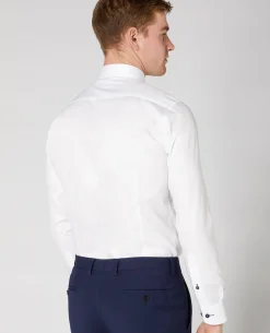 Slim Fit Cotton-Blend Shirt