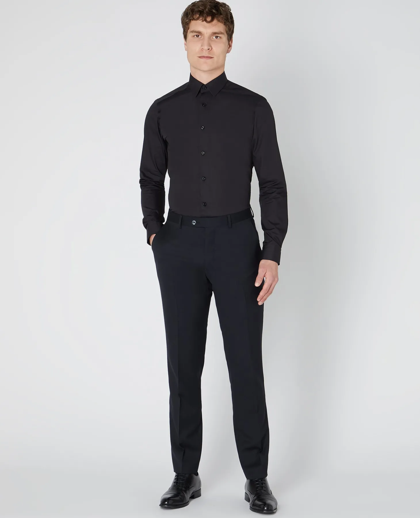 Slim Fit Cotton-Blend Shirt