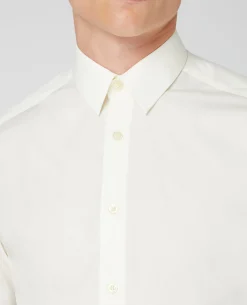 Slim Fit Cotton-Blend Shirt