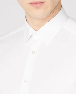 Slim Fit Cotton-Blend Shirt