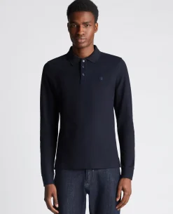 Slim Fit Cotton-Stretch Pique Polo Shirt