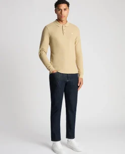 Slim Fit Cotton-Stretch Pique Polo Shirt