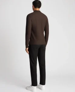 Slim Fit Cotton-Stretch Pique Polo Shirt