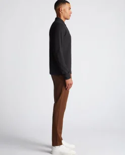 Slim Fit Cotton-Stretch Pique Polo Shirt