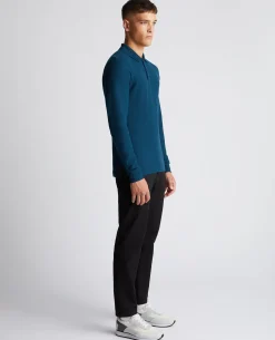 Slim Fit Cotton-Stretch Pique Polo Shirt