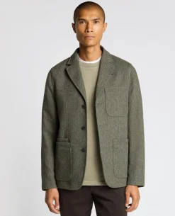 Slim Fit De-Constructed Dego Jacket