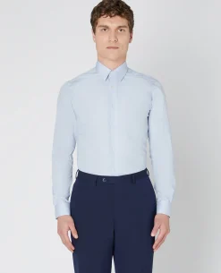Slim Fit French Front Shirt