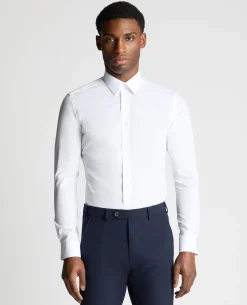 Slim Fit French Front Shirt