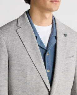 Slim Fit Jersey Stretch Jacket