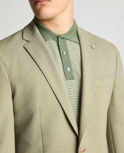 Slim Fit Jersey Stretch Jacket