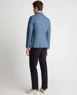 Slim Fit Linen Blend Jacket