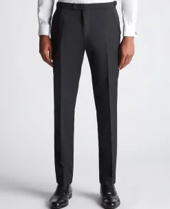 Slim Fit Satin Stripe Suit Trouser