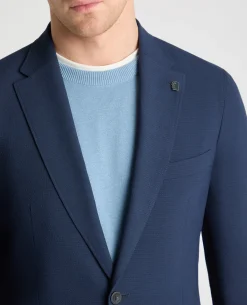 Slim Fit Stretch Seersucker Jacket