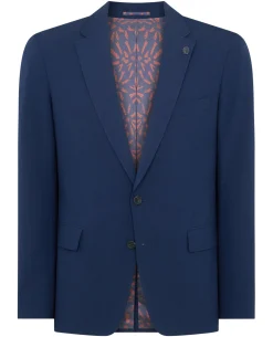 Slim Fit Stretch Seersucker Jacket