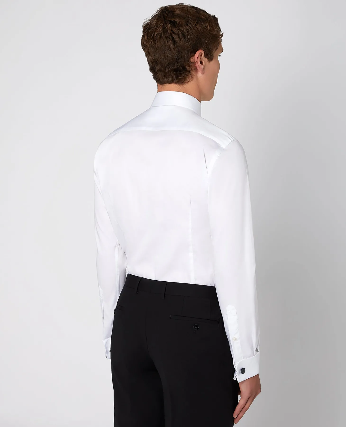 Slim Fit Stud Button Shirt