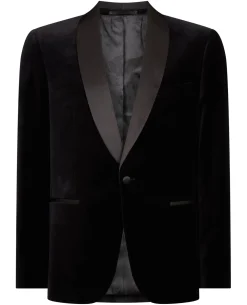 Slim Fit Velvet Dinner Jacket