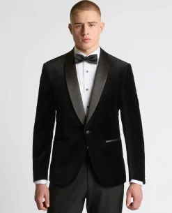 Slim Fit Velvet Dinner Jacket