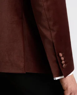 Slim Fit Velvet Dinner Jacket
