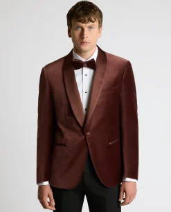 Slim Fit Velvet Dinner Jacket
