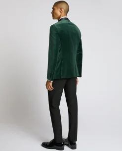 Slim Fit Velvet Dinner Jacket