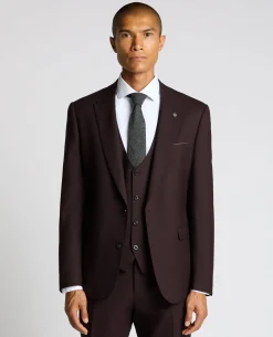 Slim Fit Wool Blend Suit