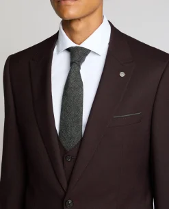 Slim Fit Wool Blend Suit